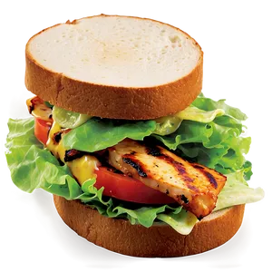 Ultimate Grilled Chicken Sandwich Png 30 PNG Image