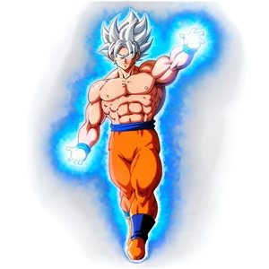 Ultra Instinct Electrifying Aura Png Aoj PNG Image