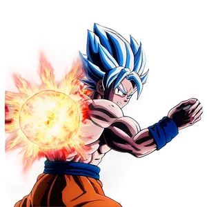 Ultra Instinct Fiery Aura Png Pms PNG Image