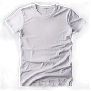 Ultra-realistic White Tee Mockup Png 06132024 PNG Image