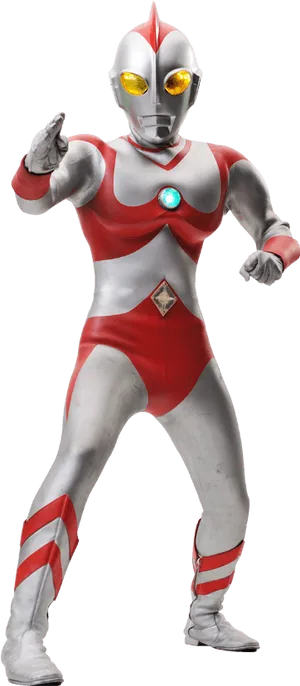 Ultraman Classic Pose PNG Image