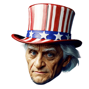 Uncle Sam Hat PNG 05212024 PNG image with transparent background