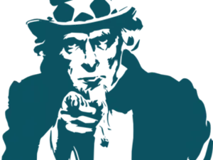 Uncle Sam Wants You Vector Illustration PNG Image