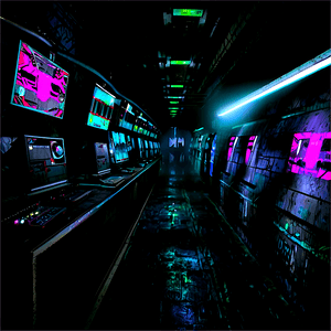 Underground Techno Scene PNG 06242024 PNG with transparent background