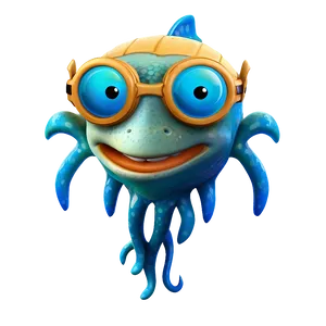 Underwater Cartoon Character Png Ccl PNG Image