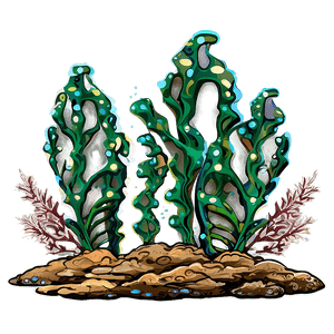 Underwater Seaweed Clipart PNG sua PNG image with transparent background