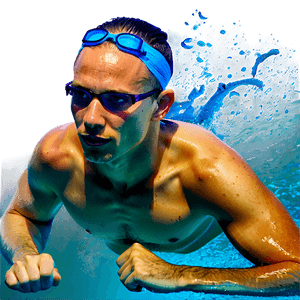 Underwater Swimming Race PNG 70 PNG image with transparent background