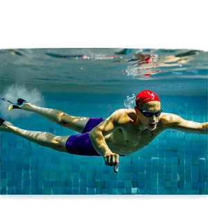 Underwater Swimming Race PNG 84 PNG image with transparent background