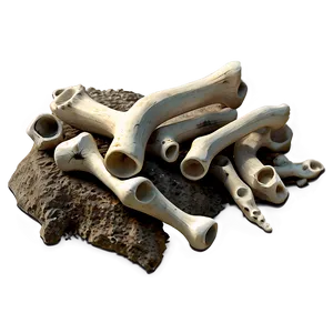 Unearthed Bone Pile Png 42 PNG Image