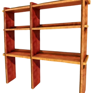 Unfilled Bookshelf Drawing Png 48 PNG Image