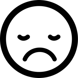 Unhappy_ Face_ Emoji.png PNG Image