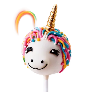 Unicorn Cake Pops Png Jkd PNG Image