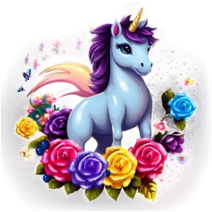 Unicorn Clipart A PNG Image