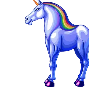 Unicorn Clipart B PNG Image