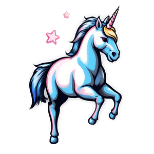 Unicorn Illustration PNG htr PNG image with transparent background