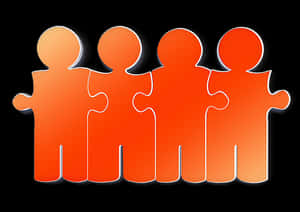 Unified Team Puzzle Pieces PNG image with transparent background