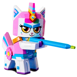 Unikitty In Action Png Syr PNG Image