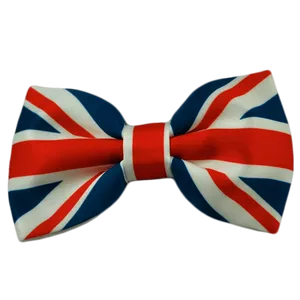 Union Jack Bow Tie PNG Image