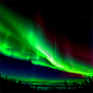 Unique Aurora Borealis Event PNG 06242024 PNG with transparent background