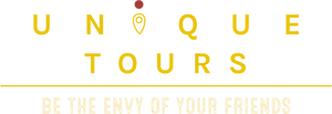 Unique Tours Logo Tagline PNG Image