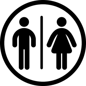 Transparent Bathroom Icon Png - Restroom Png, Png Download PNG image with transparent background