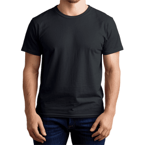 Unisex Black T Shirt PNG 05252024 PNG