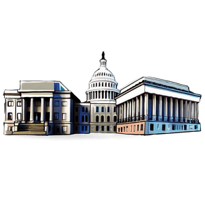 United States Capitol Building PNG 05212024 PNG image with transparent background