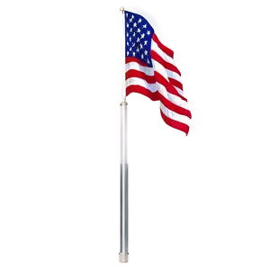 United States Flag On Pole Png Kco69 PNG Image