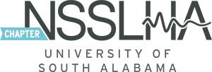 Universityof South Alabama N S S L H A Chapter Logo PNG Image