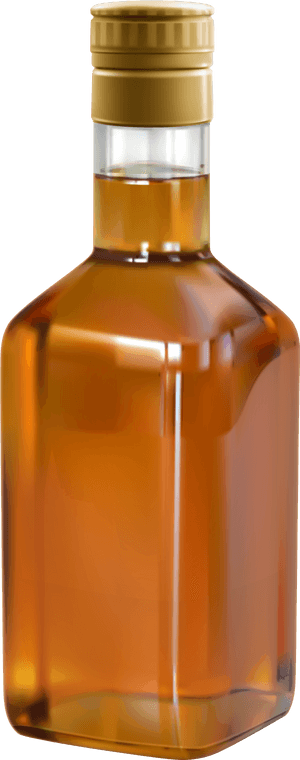 Whiskey Clipart Transparent Banner Library Whiskey - Whiskey Bottle Vector Png, Png Download PNG image with transparent background