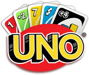 Uno Game Logoand Cards PNG Image