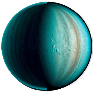 Uranus Atmosphere Layers PNG 4 PNG