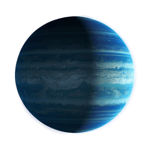 Uranus Blue Planet PNG vgk PNG