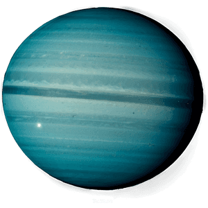 Uranus with Rings PNG uvu PNG