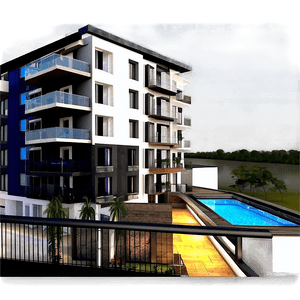 Urban Apartment Balcony PNG 06272024 PNG with transparent background
