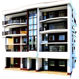 Urban Apartment Balcony Png Lix PNG Image