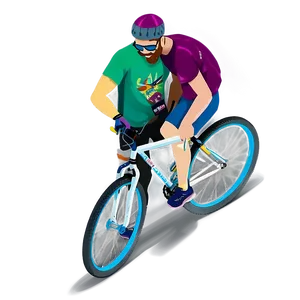 Urban Biking Lifestyle Png Omj14 PNG Image