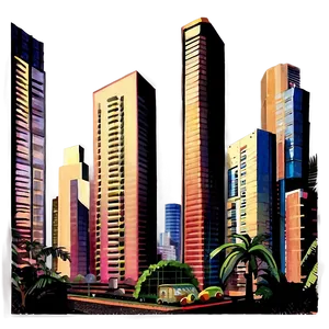 Urban City Land Png Sbe20 PNG Image