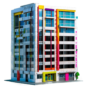 Urban Commercial Building PNG 42 PNG image with transparent background