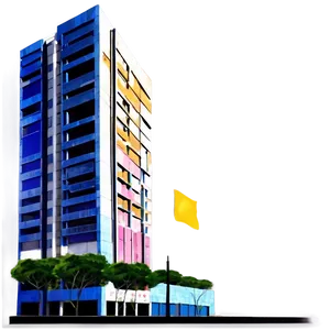 Urban Commercial Building Png Dek14 PNG Image