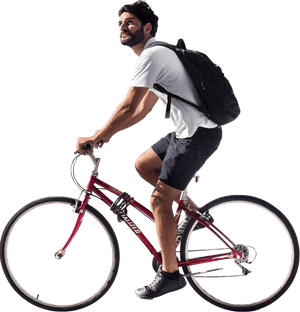 Clipart Wedding Bike - Cyclist Png, Transparent Png PNG