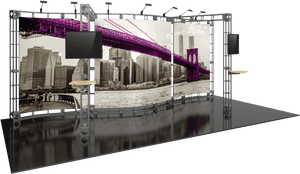 10ft X 20ft Callisto Orbital Express Trade Show Truss - Architecture, HD Png Download PNG with transparent background
