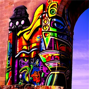 Urban Graffiti Art In Sevilla Png Sgf28 PNG Image