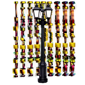 Urban Metal Light Post Png Cti PNG Image