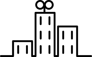 Urban Skyline Icon PNG
