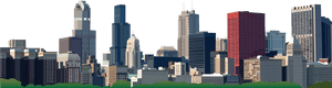 Urban_ Skyline_ Vector_ Illustration PNG