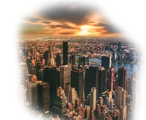 Urban_ Sunset_ Skyline_ View.jpg PNG Image