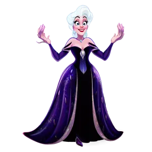 Ursula Disney Sea Witch Png 06282024 PNG Image