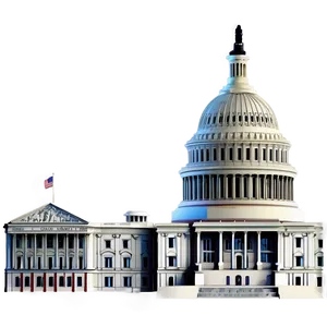 Us Capitol Building Png Njs53 PNG Image