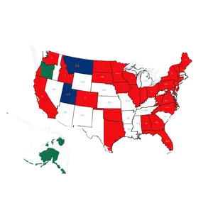 Us State Borders Map Outline Png 40 PNG Image